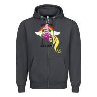Smoke Unicorns Are Born in September Zipper Hoodie - Bettercallsaul