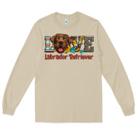 Mushroom love labrador retriever Long Sleeve Tee - Artiststas