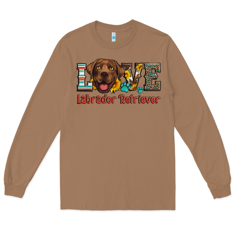 Love Labrador Retriever Long Sleeve Tee by Artiststas | Teevron