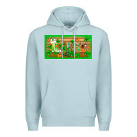 Blue Mist st.patricks nurse license plate template Premium Hoodie - BarkalooDesign