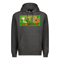 Charcoal Heather st.patricks nurse license plate template Premium Hoodie - BarkalooDesign