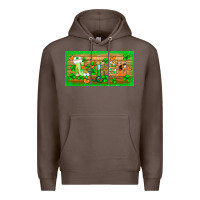 Coffee st.patricks nurse license plate template Premium Hoodie - BarkalooDesign