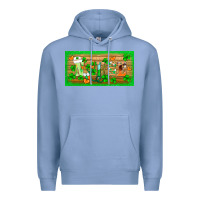 Colony Blue st.patricks nurse license plate template Premium Hoodie - BarkalooDesign