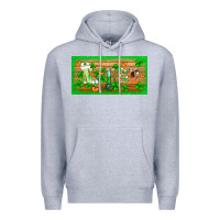Heather Grey st.patricks nurse license plate template Premium Hoodie - BarkalooDesign
