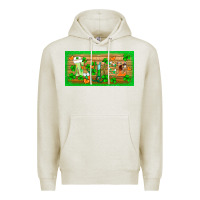 Oatmeal Heather st.patricks nurse license plate template Premium Hoodie - BarkalooDesign