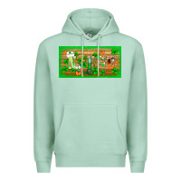 Seafoam st.patricks nurse license plate template Premium Hoodie - BarkalooDesign
