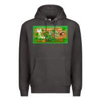 Smoke st.patricks nurse license plate template Premium Hoodie - BarkalooDesign