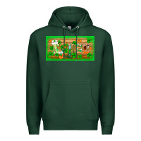 Sports Green st.patricks nurse license plate template Premium Hoodie - BarkalooDesign