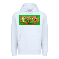 White st.patricks nurse license plate template Premium Hoodie - BarkalooDesign