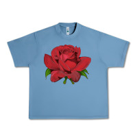 Pebble Blue Oklahoma Rose Illustrations Urban Heavy Tee - LillyAllenDesigns