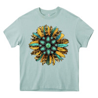Arona Gemstone Sunflower Heavy Core Tee - RanaPortraitStore