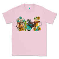 Bubblegum Pink western coffee cups with sunflower and gemstone bbs Classic Tee - BundleAndBundleShop