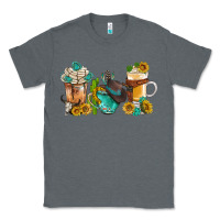 Charcoal Heather western coffee cups with sunflower and gemstone bbs Classic Tee - BundleAndBundleShop