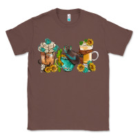 Chestnut western coffee cups with sunflower and gemstone bbs Classic Tee - BundleAndBundleShop