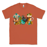 Copper western coffee cups with sunflower and gemstone bbs Classic Tee - BundleAndBundleShop