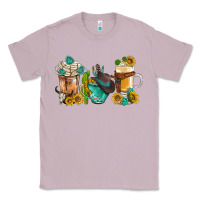 Lilac western coffee cups with sunflower and gemstone bbs Classic Tee - BundleAndBundleShop