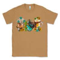 Toasted Coconut western coffee cups with sunflower and gemstone bbs Classic Tee - BundleAndBundleShop