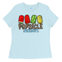 Baby Blue popsicle season Ladies Tee - RacoonDesign