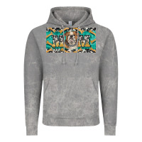 Cloud Rock english bulldog mom  license plate template Vintage Hoodie - BarkalooDesign