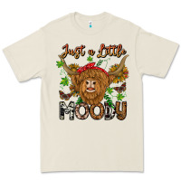 Bone Just a Little Moody Premium Tee - CowhideDigitalArt