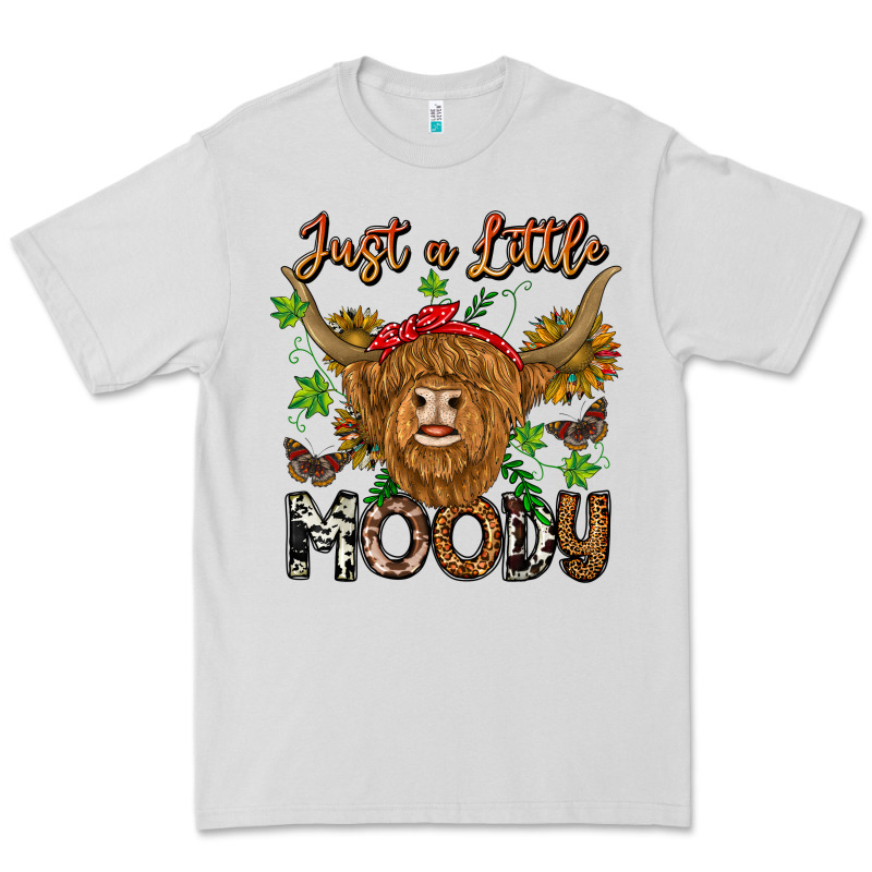 Just A Little Moody Premium Tee by CowhideDigitalArt | Teevron