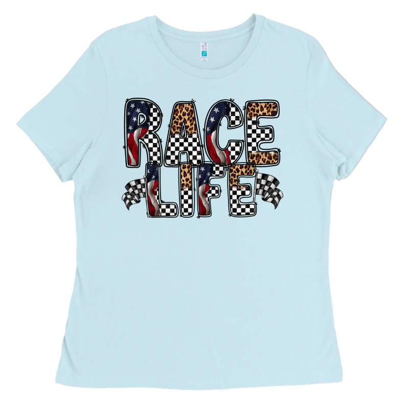 Race Life Ladies Tee by RacoonDesign | Teevron