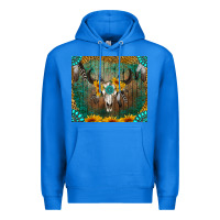 True Royal boho bullskull Premium Hoodie - RanaPortraitStore