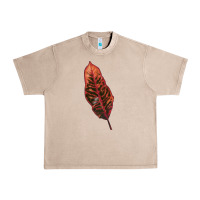 French Oak croton leaf Urban Heavy Tee - LillyAllenDesigns