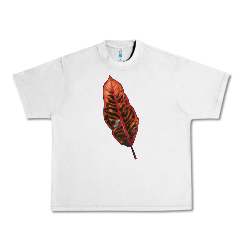 Croton Leaf Urban Heavy Tee by LillyAllenDesigns | Teevron