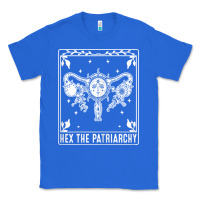 True Royal womens hex the patriarchy uterus tarot card halloween feminist t shirt Classic Tee - maiPhamDesign