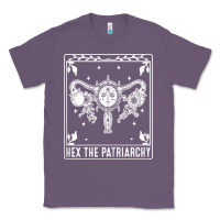 Lavender womens hex the patriarchy uterus tarot card halloween feminist t shirt Classic Tee - maiPhamDesign