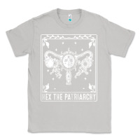 Moon Dust womens hex the patriarchy uterus tarot card halloween feminist t shirt Classic Tee - maiPhamDesign