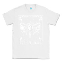 White womens hex the patriarchy uterus tarot card halloween feminist t shirt Classic Tee - maiPhamDesign