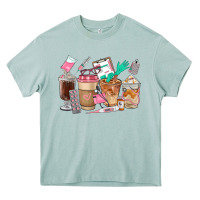 Arona Nurse Coffee Cups Heavy Core Tee - FaDigitalArtStudio