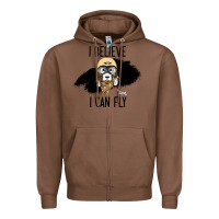 Chestnut I Beleive I Can Fly, Dog, Zipper Hoodie - Bettercallsaul