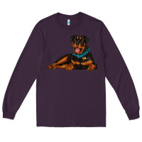 Plum rottweiler Long Sleeve Tee - Artiststas