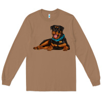 Toasted Coconut rottweiler Long Sleeve Tee - Artiststas