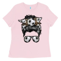 Bubblegum Pink soccer mom Ladies Tee - RacoonDesign