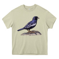Mossy Lark Bunting Colorado State Bird Heavy Core Tee - RanaPortraitStore