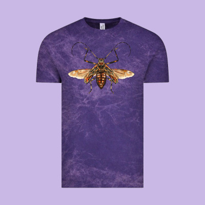 Acrocinus Beetle With Wings Vintage Tee Designed By Lillyallendesigns