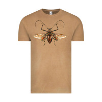 Vintage Camel acrocinus beetle with wings Vintage Tee - LillyAllenDesigns