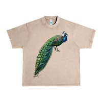 French Oak Peacock Urban Heavy Tee - LillyAllenDesigns