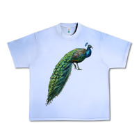 Grape Ice Peacock Urban Heavy Tee - LillyAllenDesigns