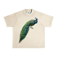 Sandshell Peacock Urban Heavy Tee - LillyAllenDesigns