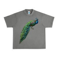 Tornado Peacock Urban Heavy Tee - LillyAllenDesigns