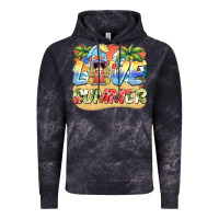 Cloud Black love summer gnomes  Background Vintage Hoodie - BarkalooDesign