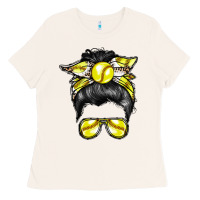 Bone softball mom Ladies Tee - RacoonDesign