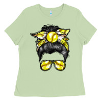 Matcha softball mom Ladies Tee - RacoonDesign