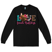 Black love french bulldogs Long Sleeve Tee - Artiststas