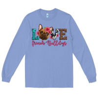 Colony Blue love french bulldogs Long Sleeve Tee - Artiststas
